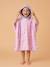Poncho en microfibres Blanc / rose 2 - vertbaudet enfant 