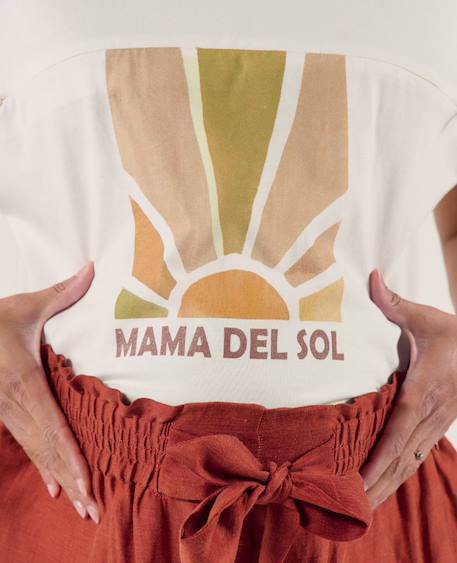 T-shirt d'allaitement mama del sol Blanc 6 - vertbaudet enfant 