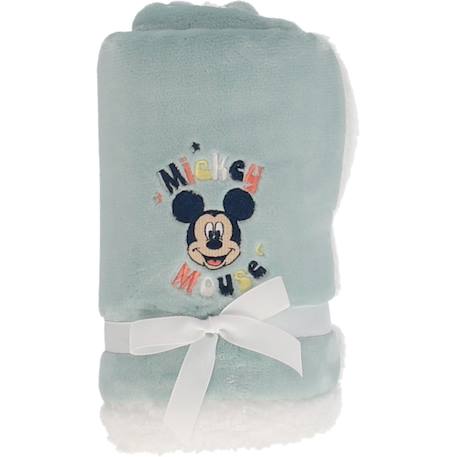 Couverture mickey polyester Vert 2 - vertbaudet enfant 