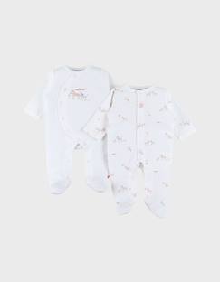 Bébé-Pyjama, surpyjama-Lot de 2 pyjamas bébé jersey