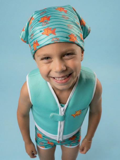 Bandana de plage anti-uv Blanc+Blanc / bleu+Bleu marine+Kaki+Turquoise 19 - vertbaudet enfant 