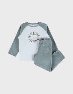 Bébé-Pyjama, surpyjama-Pyjama bébé velours imprimé