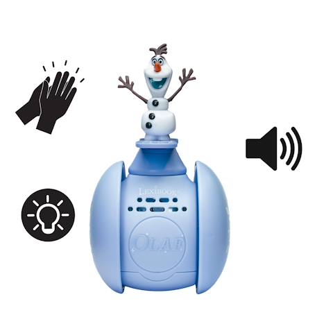 Powerman® roller olaf - mini robot culbuto Bleu 3 - vertbaudet enfant 