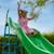 Toboggan 5 marches  métal 300 cm Vert - bleu 5 - vertbaudet enfant 
