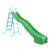Toboggan 5 marches  métal 300 cm Vert - bleu 2 - vertbaudet enfant 