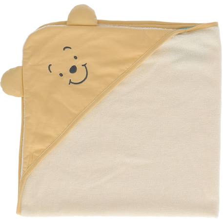 Cape de bain winnie coton et polyester Jaune 2 - vertbaudet enfant 