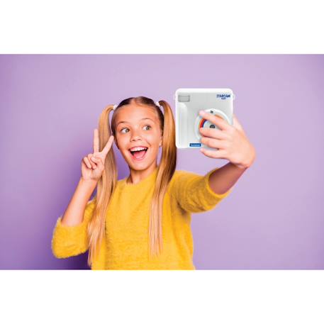 Starcam® print, pack caméra avec imprimante instantanée, 3 rouleaux de papier et dragonne Blanc 6 - vertbaudet enfant 