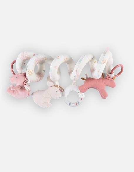 Spirale d'activités veloudoux lina & joy Beige 1 - vertbaudet enfant 