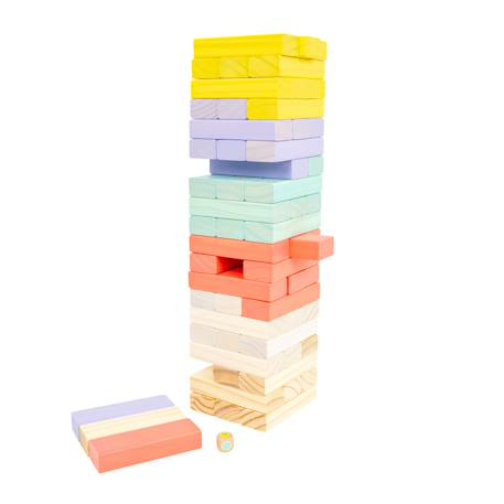 Jeu tour d'équilibre géante  bois fsc® Multi couleur 2 - vertbaudet enfant 