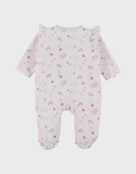 Pyjama bébé velours imprimé Rose 5 - vertbaudet enfant 