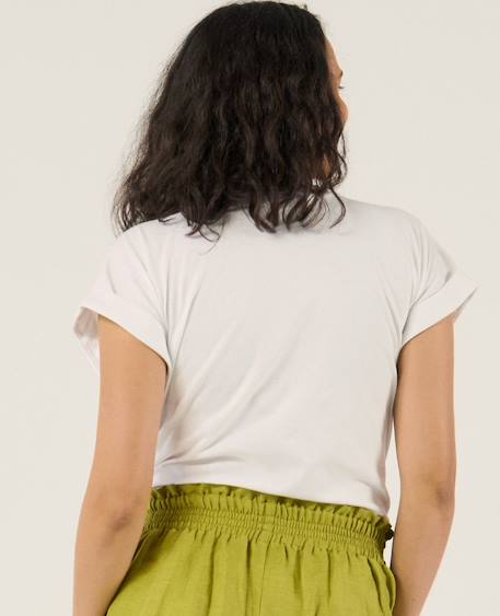T-shirt d'allaitement mama del sol Blanc 3 - vertbaudet enfant 