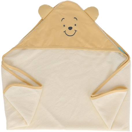 Cape de bain winnie coton et polyester Jaune 3 - vertbaudet enfant 