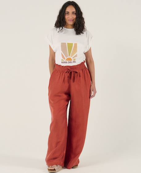 T-shirt d'allaitement mama del sol Blanc 4 - vertbaudet enfant 