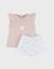 Pyjama enfant coton pointelle Beige 1 - vertbaudet enfant 