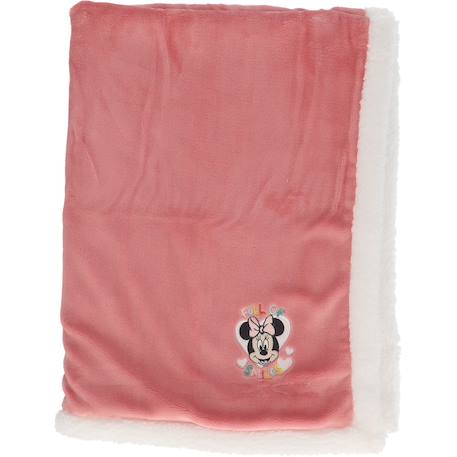 Couverture minnie polyester Rose 4 - vertbaudet enfant 