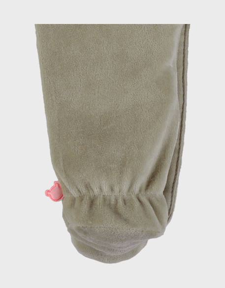 Pyjama bébé velours brodé Vert 6 - vertbaudet enfant 