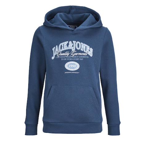 Sweat garçon à capuche ari Bleu+Noir+Vert 3 - vertbaudet enfant 