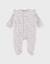 Pyjama bébé velours imprimé Rose 1 - vertbaudet enfant 
