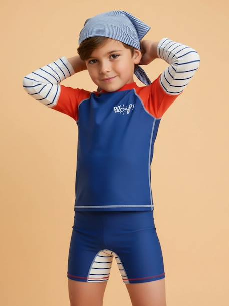 Bandana de plage anti-uv Blanc+Blanc / bleu+Bleu marine+Kaki+Turquoise 7 - vertbaudet enfant 