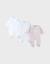 Lot de 3 pyjamas bébé jersey Beige 1 - vertbaudet enfant 
