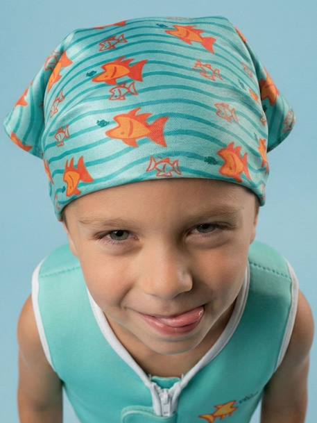 Bandana de plage anti-uv Blanc+Blanc / bleu+Bleu marine+Kaki+Turquoise 17 - vertbaudet enfant 