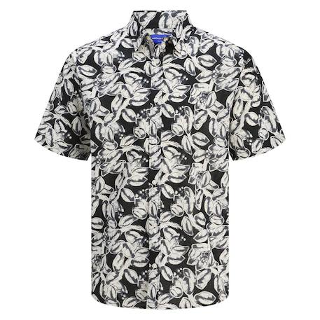Chemise manches courtes joshua Bleu+Noir+Terracotta 6 - vertbaudet enfant 