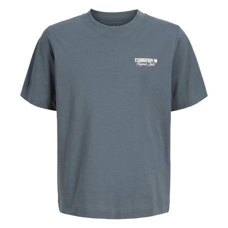 T-shirt roxbury Blanc+Bleu+Noir 3 - vertbaudet enfant 