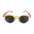 Lunettes de soleil enfant Bleu ciel+Jaune+Noir+Orange+Rouge+Vert 15 - vertbaudet enfant 