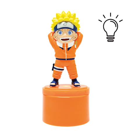 Veilleuse naruto en 3d avec lumière blanche douce Orange 3 - vertbaudet enfant 