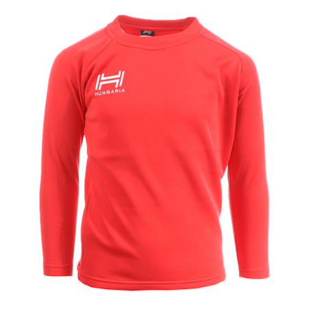 Sweat à manches longues Rouge 1 - vertbaudet enfant 