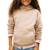 Sweat mixte à capuche Beige 1 - vertbaudet enfant 