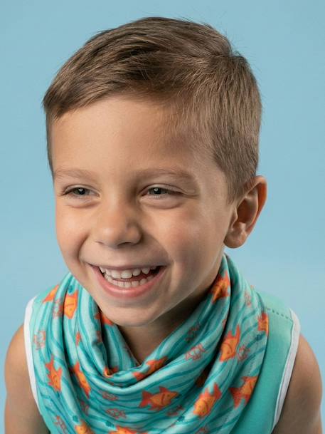 Bandana de plage anti-uv Blanc+Blanc / bleu+Bleu marine+Kaki+Turquoise 18 - vertbaudet enfant 
