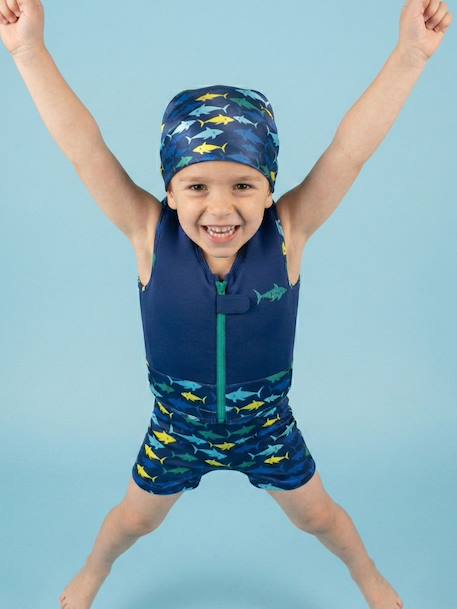 Bandana de plage anti-uv Blanc+Blanc / bleu+Bleu marine+Kaki+Turquoise 11 - vertbaudet enfant 