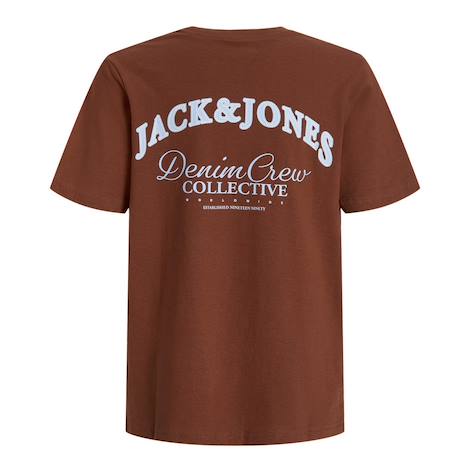 T-shirt garçon à manches courtes whtiley Écru+Ecru et bleu+Marron 8 - vertbaudet enfant 