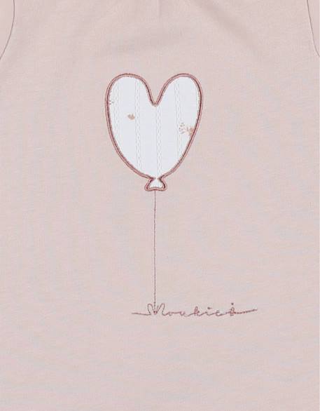 Pyjama bébé coton pointelle Beige 6 - vertbaudet enfant 