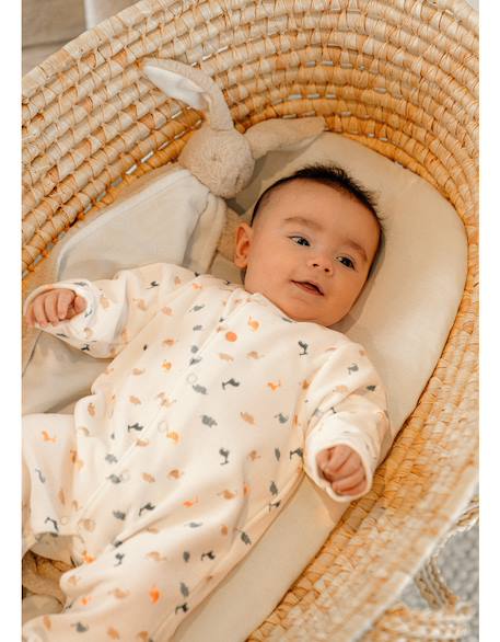Lot de 2 pyjamas bébé en velours Bleu 2 - vertbaudet enfant 