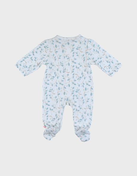 Pyjama bébé coton imprimé Blanc 5 - vertbaudet enfant 