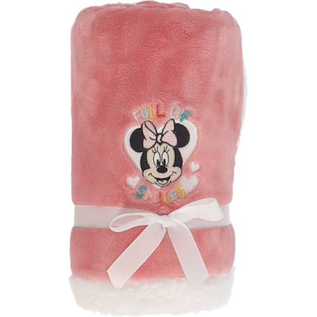 Couverture minnie polyester Rose 2 - vertbaudet enfant 