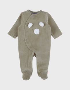 Bébé-Pyjama, surpyjama-Pyjama bébé velours brodé