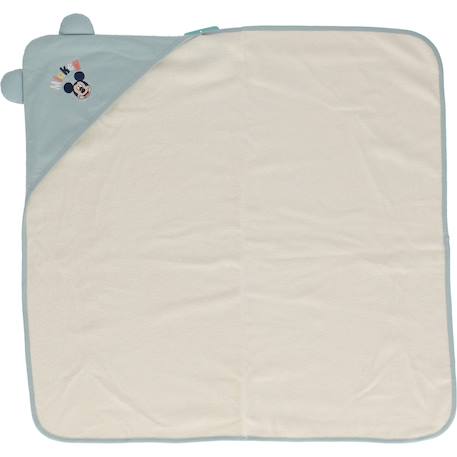 Cape de bain mickey coton et polyester Vert 4 - vertbaudet enfant 