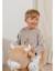 Pyjama bébé velours imprimé Beige 2 - vertbaudet enfant 