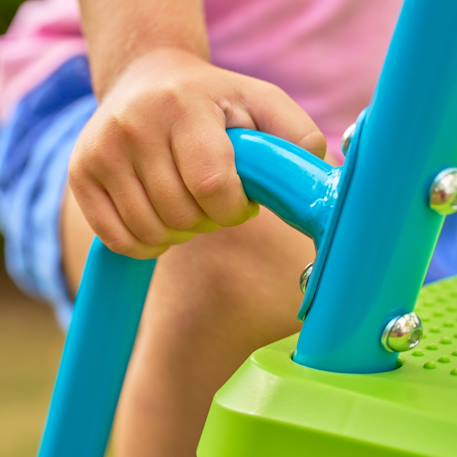 Toboggan 5 marches  métal 300 cm Vert - bleu 3 - vertbaudet enfant 