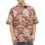 Chemise manches courtes joshua Bleu+Noir+Terracotta 7 - vertbaudet enfant 