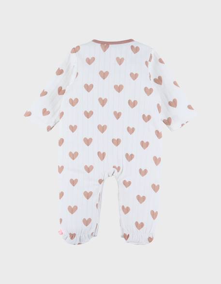Pyjama bébé coton pointelle Rose 5 - vertbaudet enfant 