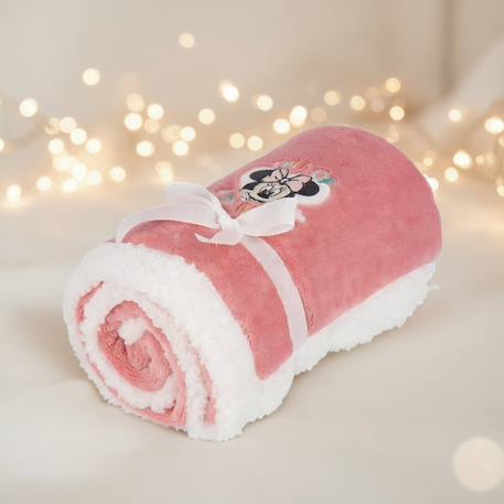 Couverture minnie polyester Rose 1 - vertbaudet enfant 