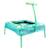 Trampoline bluey compact métal Bleu - vert - noir 5 - vertbaudet enfant 