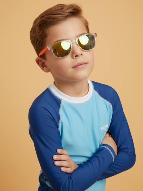 Lunettes de soleil enfant Bleu ciel+Jaune+Noir+Orange+Rouge+Vert 7 - vertbaudet enfant 