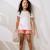 Short enfant en gaze de coton santa giulia Orange 6 - vertbaudet enfant 
