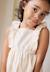 Robe enfant en popeline poésie d'été Vanille 1 - vertbaudet enfant 