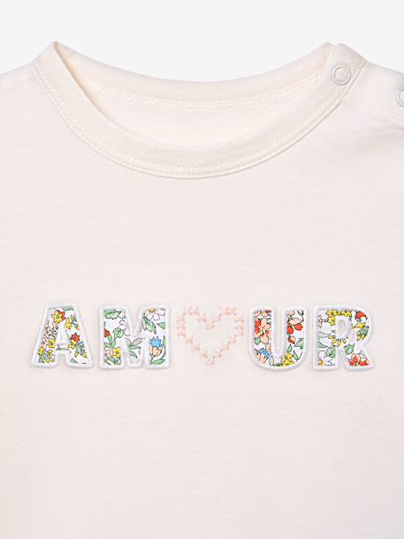 T-shirt bébé manches courtes vert clair 2 - vertbaudet enfant 
